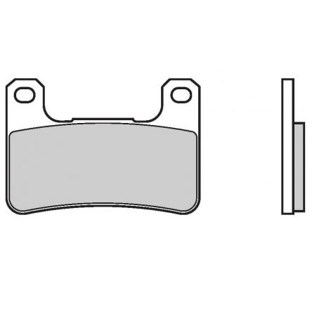 Plaquettes de frein Brembo RC 07SU27RC