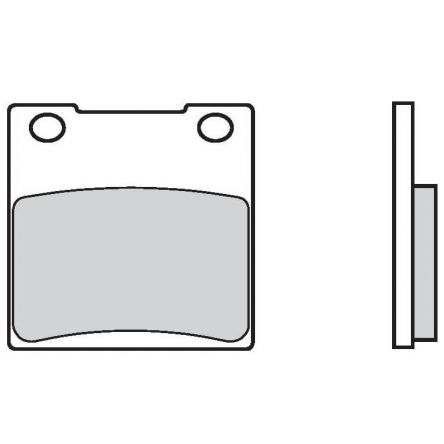 Plaquettes de frein arrière Brembo 07KS0507
