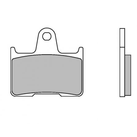 Plaquettes de frein arrière Brembo 07SU25SP