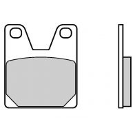 Plaquettes de frein arrière Brembo 07YA38SP