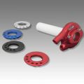 Poignée tirage rapide Robby Moto type 1 rouge 2
