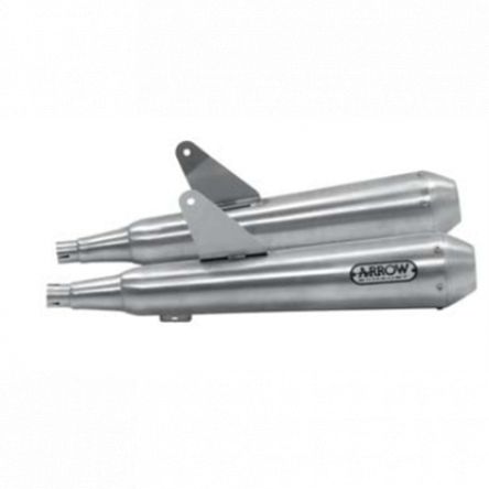 Silencieux Arrow Pro-Racing embout inox pour Triumph Bonneville T100 17-20/T120 16-19