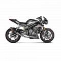 Silencieux Akrapovic pour Triumph 765 Street Triple 17-19 0