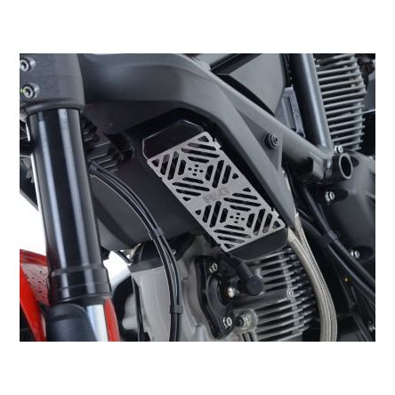 Grille de protection de radiateur d'huile alu  R&G Ducati Monster 797 17-19/800 Scrambler 15-19