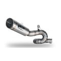 Demi ligne Spark titane Grid-O pour Triumph Street Triple 765 17-26 1