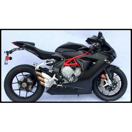 Grip de réservoir Techspec pour MV Agusta F3 675 11-19/F3 800 13-19