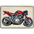 Grip de réservoir Techspec pour Suzuki SV650 03-09 1