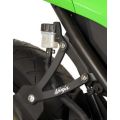 Support d'échappement avec obturateur R&G pour Kawasaki Ninja 250 18/Ninja 400 18-19 0