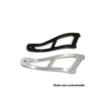 Support d'échappement R&G argent pour Kawasaki ZX7R 96-03