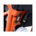 Support d'échappement R&G avec obturateur pour KTM 125 Duke 17-19 1