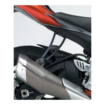 Support d'échappement R&G noir pour Suzuki GSXR 600/750 08-10