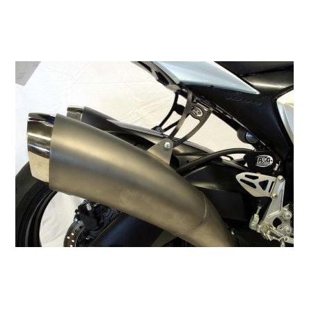 Support d'échappement R&G noir pour Suzuki GSXR 1000 09-11