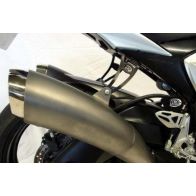 Support d'échappement R&G noir pour Suzuki GSXR 1000 09-11