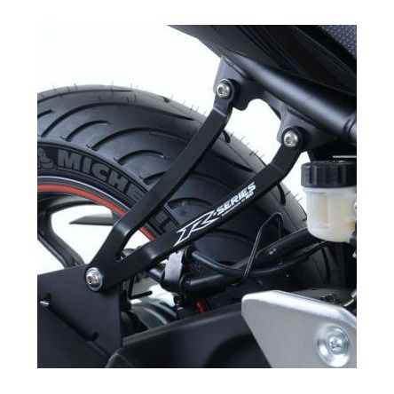 Support d'échappement R&G avec obturateur pour Yamaha R3 15-24