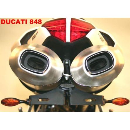 Support de plaque R&G pour Ducati 848/1098/1198