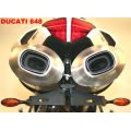 Support de plaque R&G pour Ducati 848/1098/1198 0