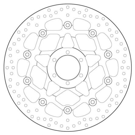 Disque de frein Brembo ORO 78B408B8
