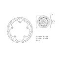 Disque de frein Brembo ORO 68B407D7 0
