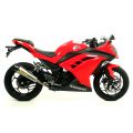 Silencieux Arrow X-Kone pour Kawasaki Ninja 250 13-16/Ninja 300 13-16/Z300 15-16 0