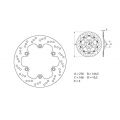 Disque de frein Brembo ORO 68B407E9 0