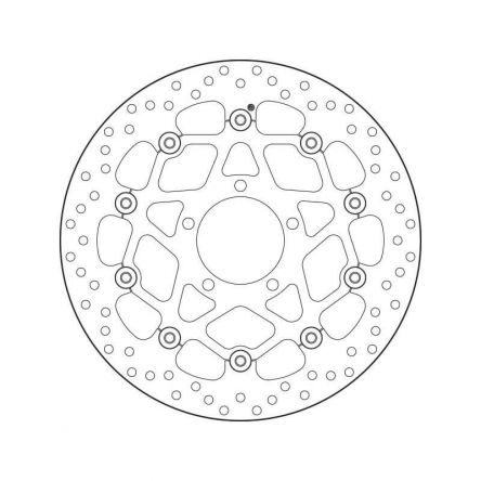 Disque de frein Brembo ORO 78B408B5