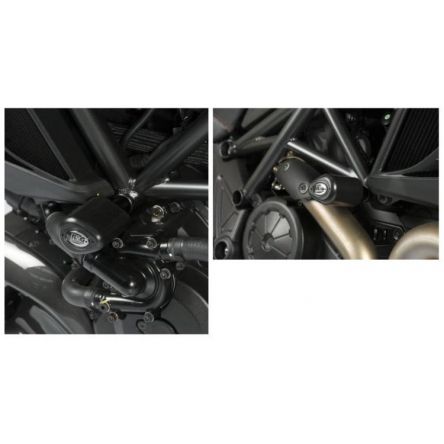 Tampons de protection R&G Ducati Diavel 11-17