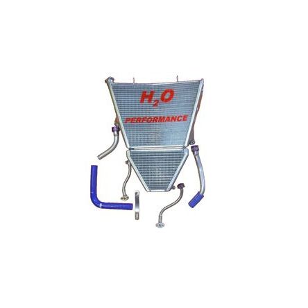 Radiateur H2O Performance eau + huile pour Suzuki GSXR1000 07-08