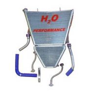 Radiateur H2O Performance eau + huile pour Suzuki GSXR1000 07-08