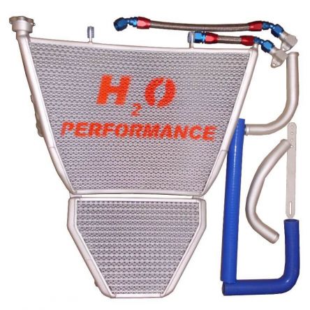 Radiateur H2O Performance eau + huile pour Suzuki GSXR1000 09-16