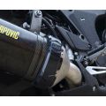 Protection d'échappement R&G pour silencieux Akrapovic hexagonal/Spark force 1