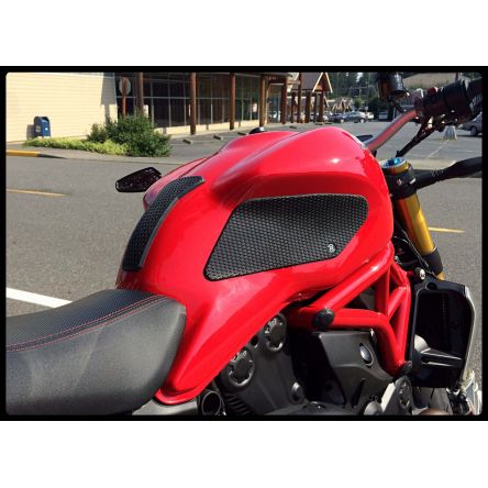 Grip de réservoir Techspec pour Ducati Monster 821 14-16 / Monster 1200 R 14-16
