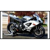 Grip de réservoir Techspec Track Design pour Suzuki GSXR600/750 06-07