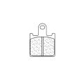 Plaquettes de frein CL Brakes C60 1177C60 0