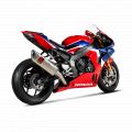 Ligne complète Akrapovic inox pour Honda CBR1000RR 20-23 0