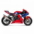 Ligne complète Akrapovic inox pour Honda CBR1000RR 20-23 1