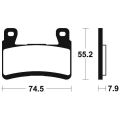 Plaquettes de frein Tecnium racing MTR394 1