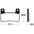 Plaquettes de frein Tecnium racing MTR306 1