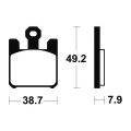 Plaquettes de frein Tecnium racing MTR288 1