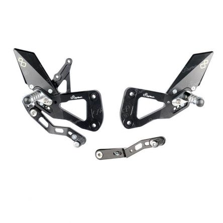 Commandes reculées Lightech pour Suzuki GSXR1000 17-24