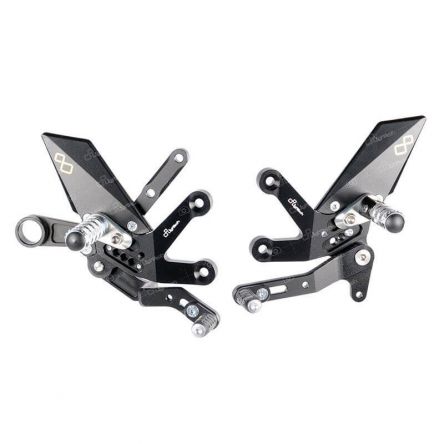 Commandes reculées Lightech pour Suzuki GSX-S1000 15-20