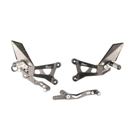 Commandes reculées Lightech pour Yamaha R6 08-16