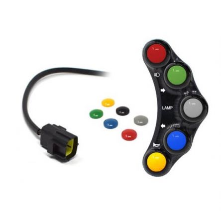 Commodo gauche route Jetprime pour Ducati 749 03-07/999 03-06