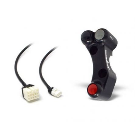 Commodo gauche racing Jetprime pour Suzuki GSX-R 600/750 11-16