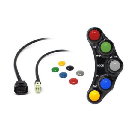 Commodo gauche racing Jetprime pour Yamaha R1 15-19