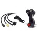 Commodo gauche racing Jetprime avec collier BRSX pour Yamaha R6 17-26 0