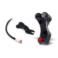 Commodo gauche Jetprime avec collier BRSX pour BMW S1000RR 15-18 équipée d'un tableau de bord I2M