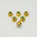 Ecrous de couronne pré-percés Pro-Bolt aluminium M8x125 3