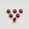 Ecrous de couronne pré-percés Pro-Bolt aluminium M8x125 6