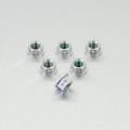 Ecrous de couronne pré-percés Pro-Bolt aluminium M8x125 0