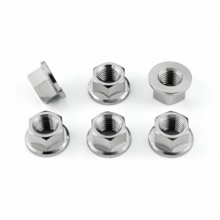 Ecrous de couronne Pro-Bolt titane M10x125